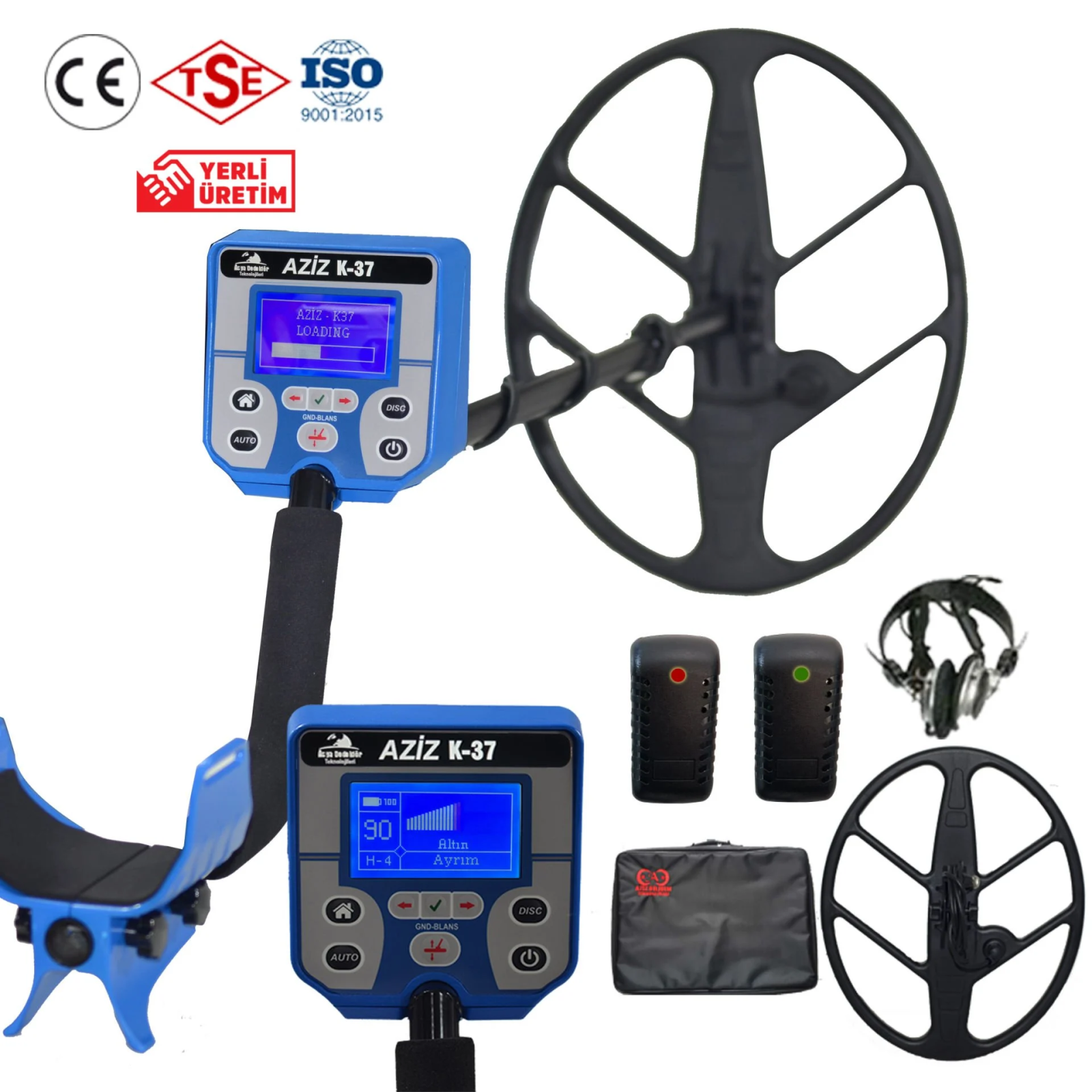 Aziz K-37 Metal Detector